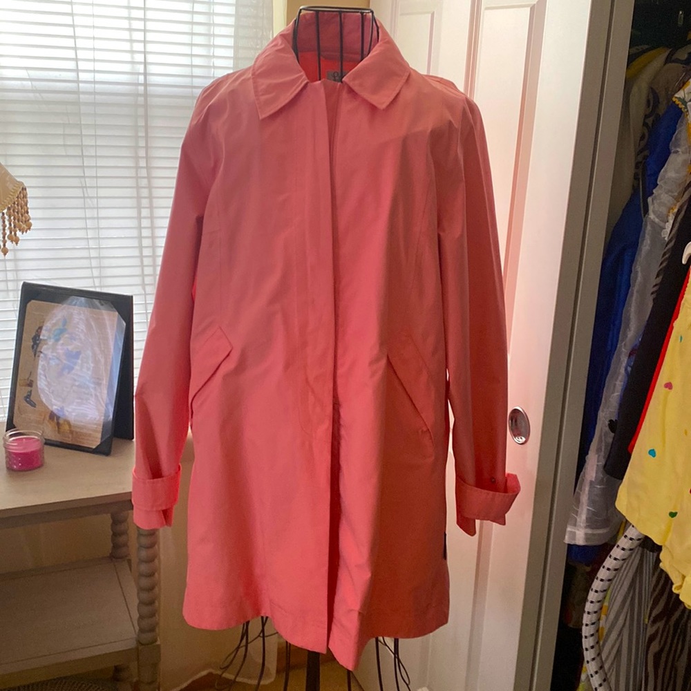 Authentic Lilly Pulitzer Pink Raincoat Large